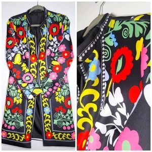 Vintage Festive Hippie Jacket Handmade Size L